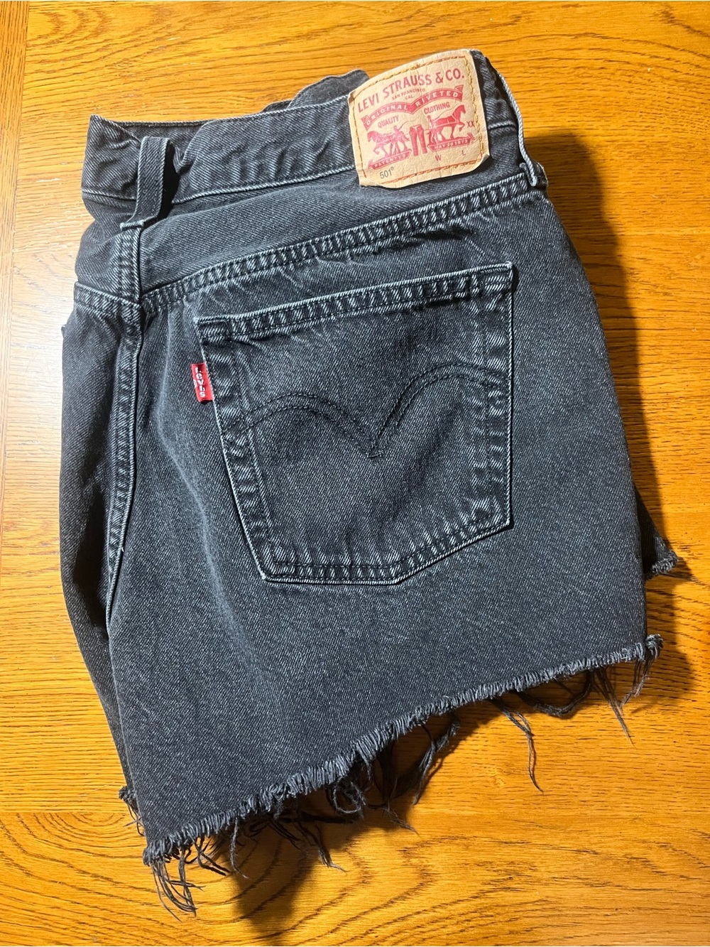 Levi Denim Cut Off Shorts
